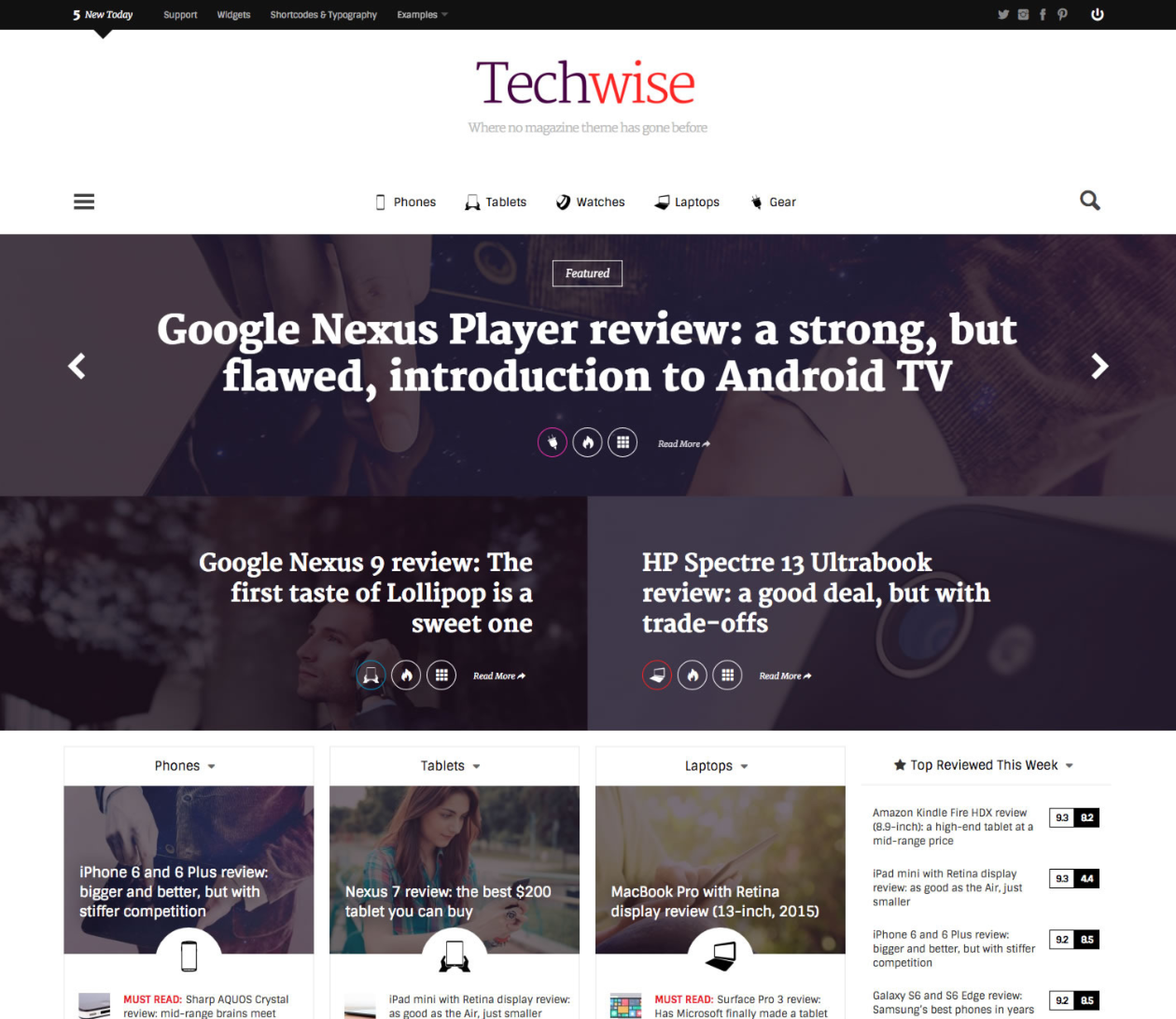 Techwise Theme